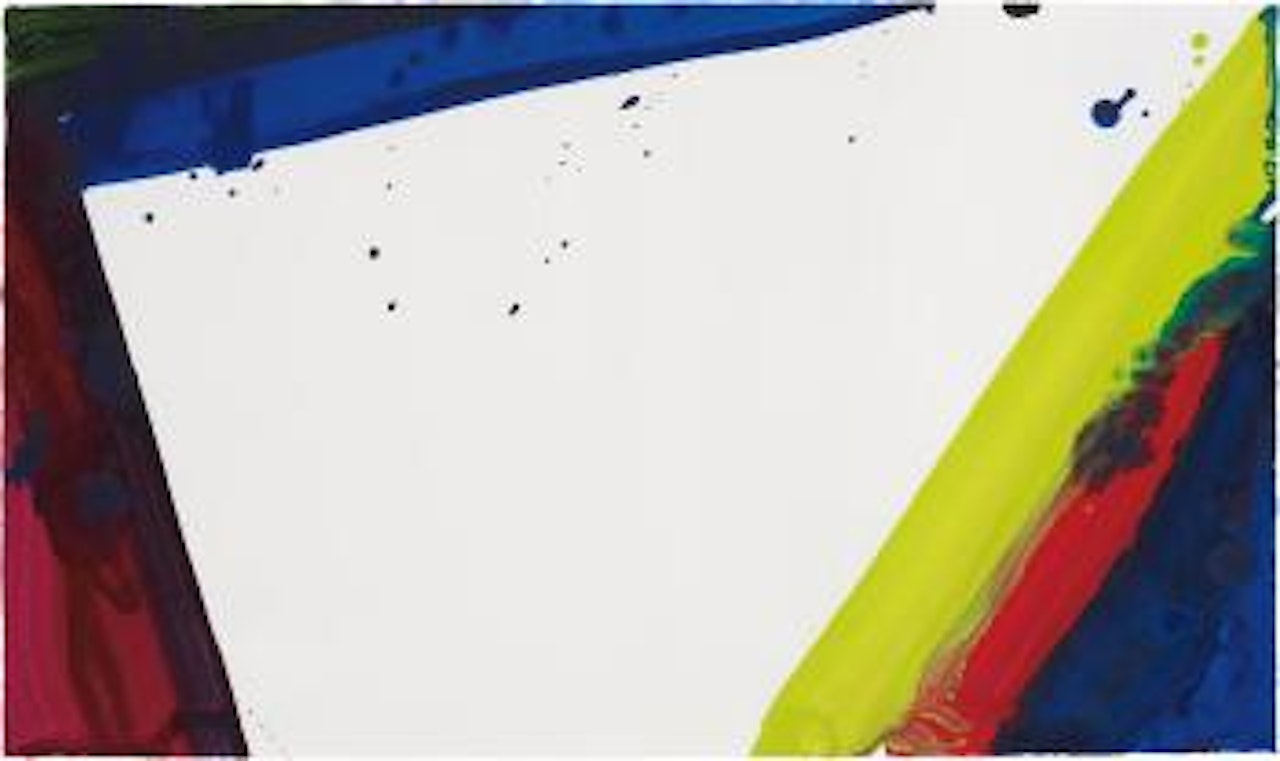 Triangle by Sam Francis