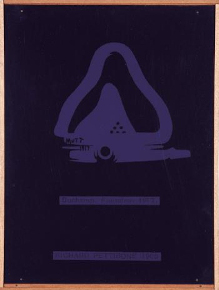 Duchamp. Fontaine. 1917. by Richard Pettibone