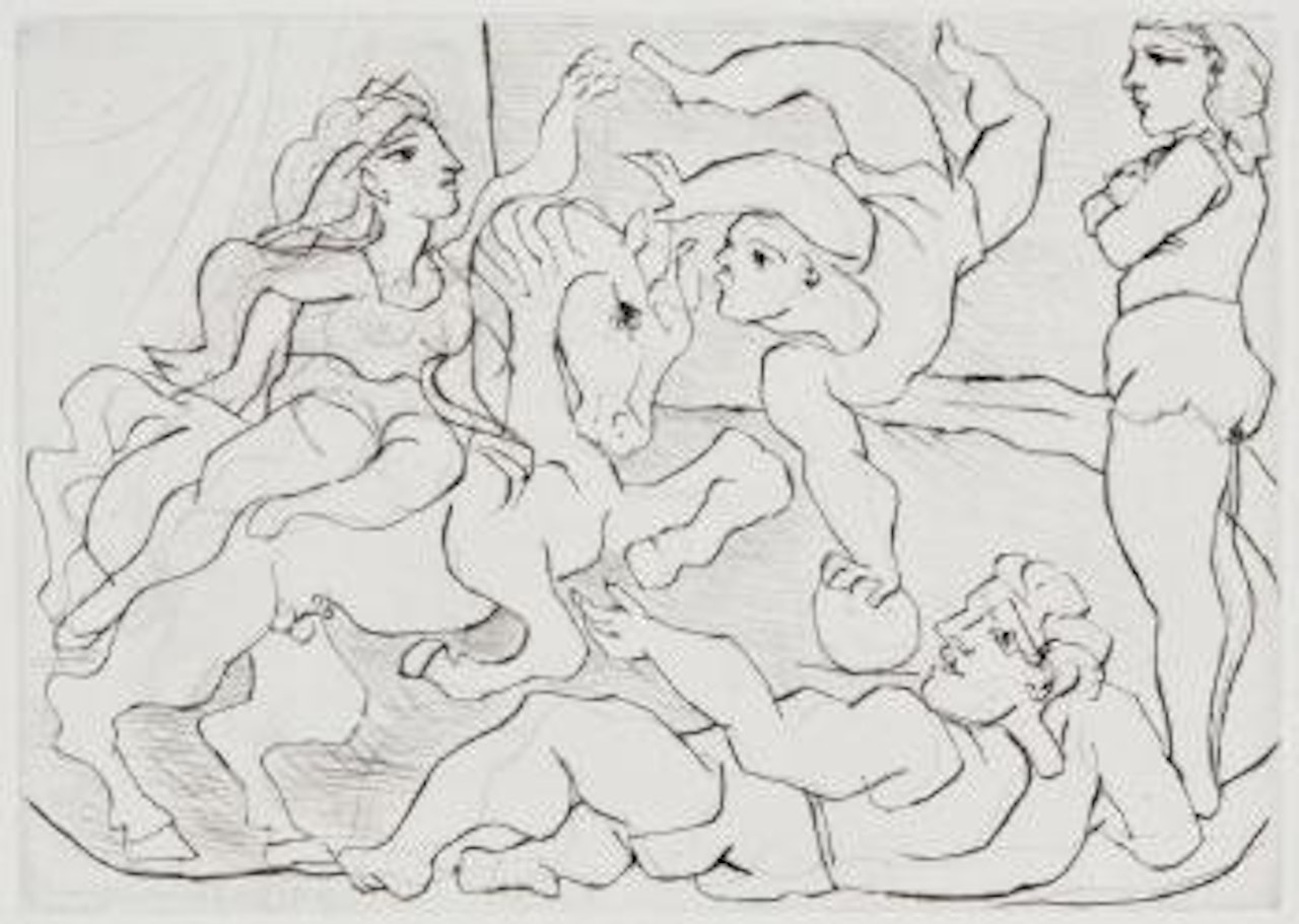 Le Cirque (from La Suite Vollard) by Pablo Picasso