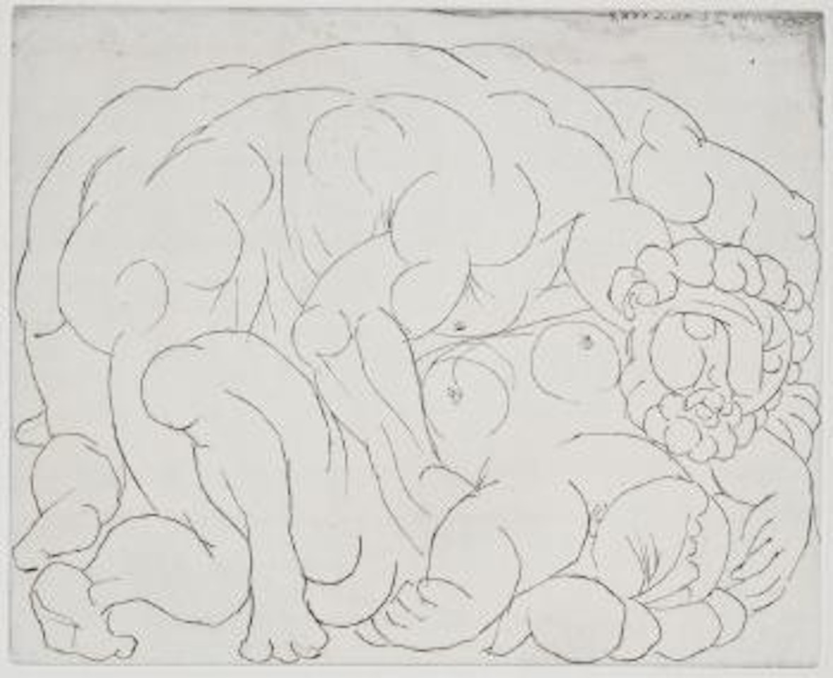 Le Viol, II (from La Suite Vollard) by Pablo Picasso