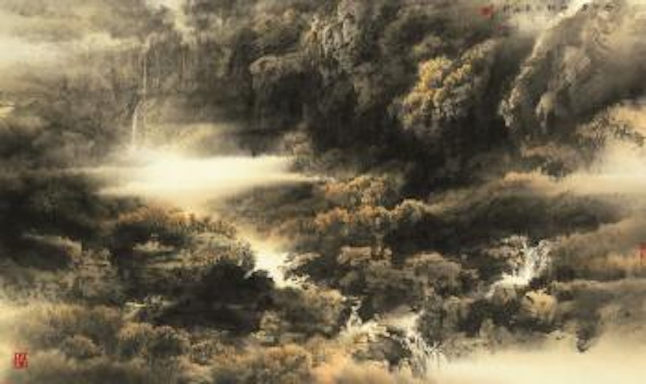 Autumn Falls by He Baili