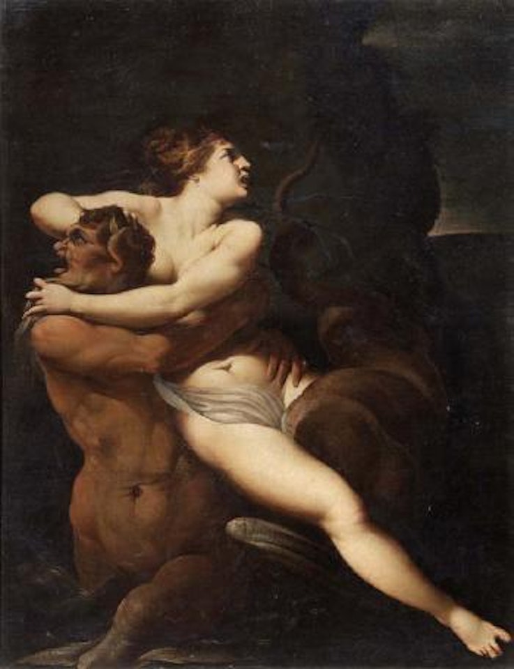 Ninfa rapita da un centauro by BOLOGNESE SCHOOL