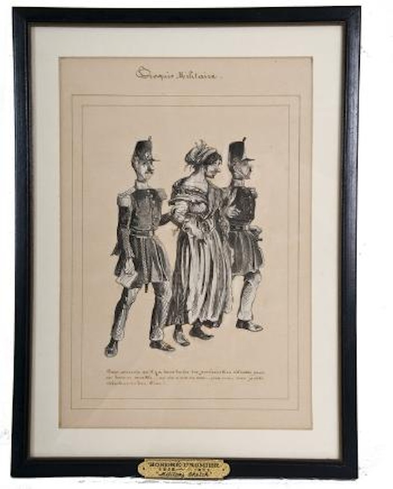 Oroquis militaire by Honoré Daumier