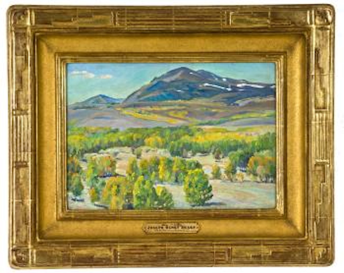 Taos valley by Joseph Henry Sharp