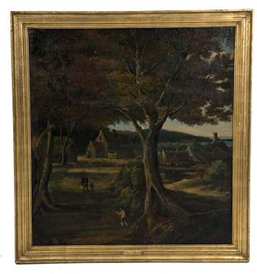 Forest landscape by Adriaen van Stalbemt