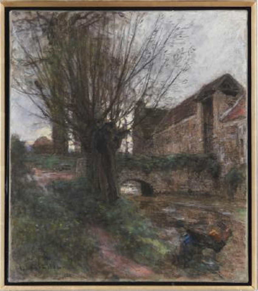 Les fosses due Rue Chailly by Léon Augustin Lhermitte