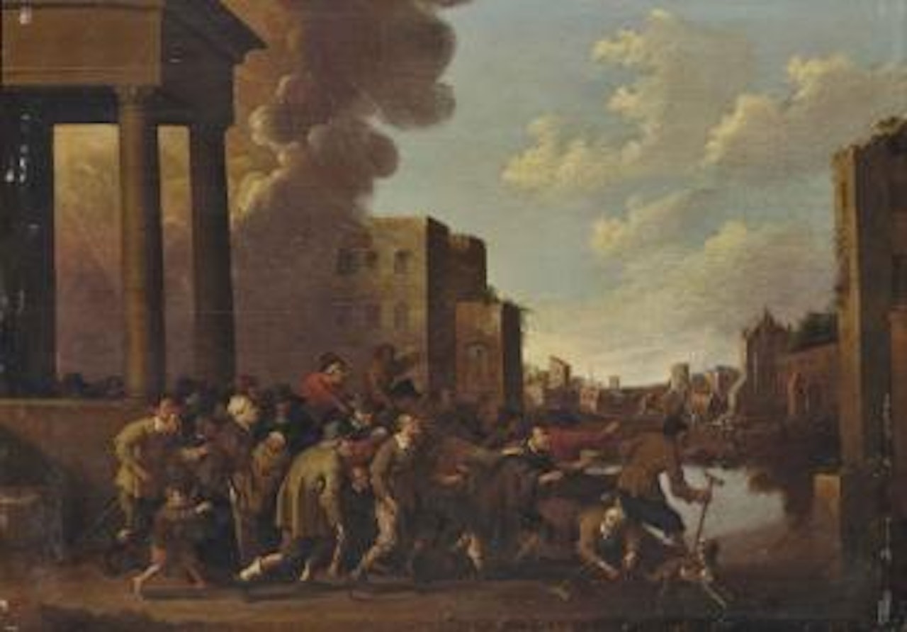 La Parabole des Aveugles by Joost Cornelisz Droochsloot