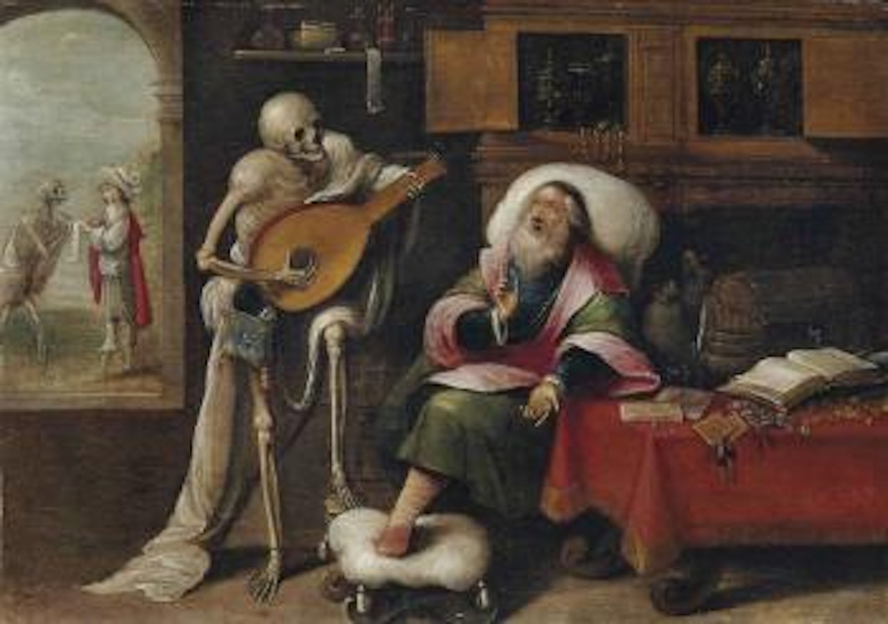La Mort de l'Avare by Frans Francken II