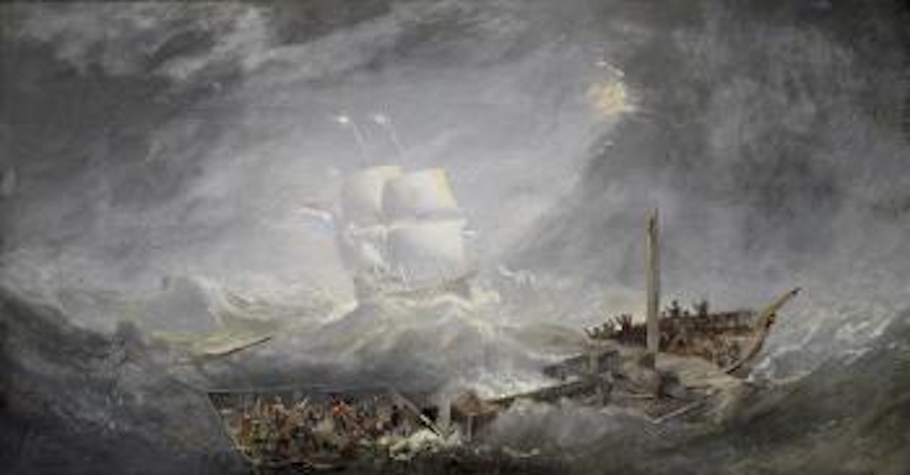 The Phantom Ship by John Wilson Carmichael