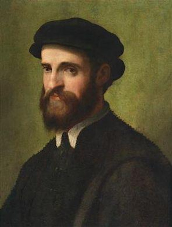 Portrait of a man by Francesco Salviati