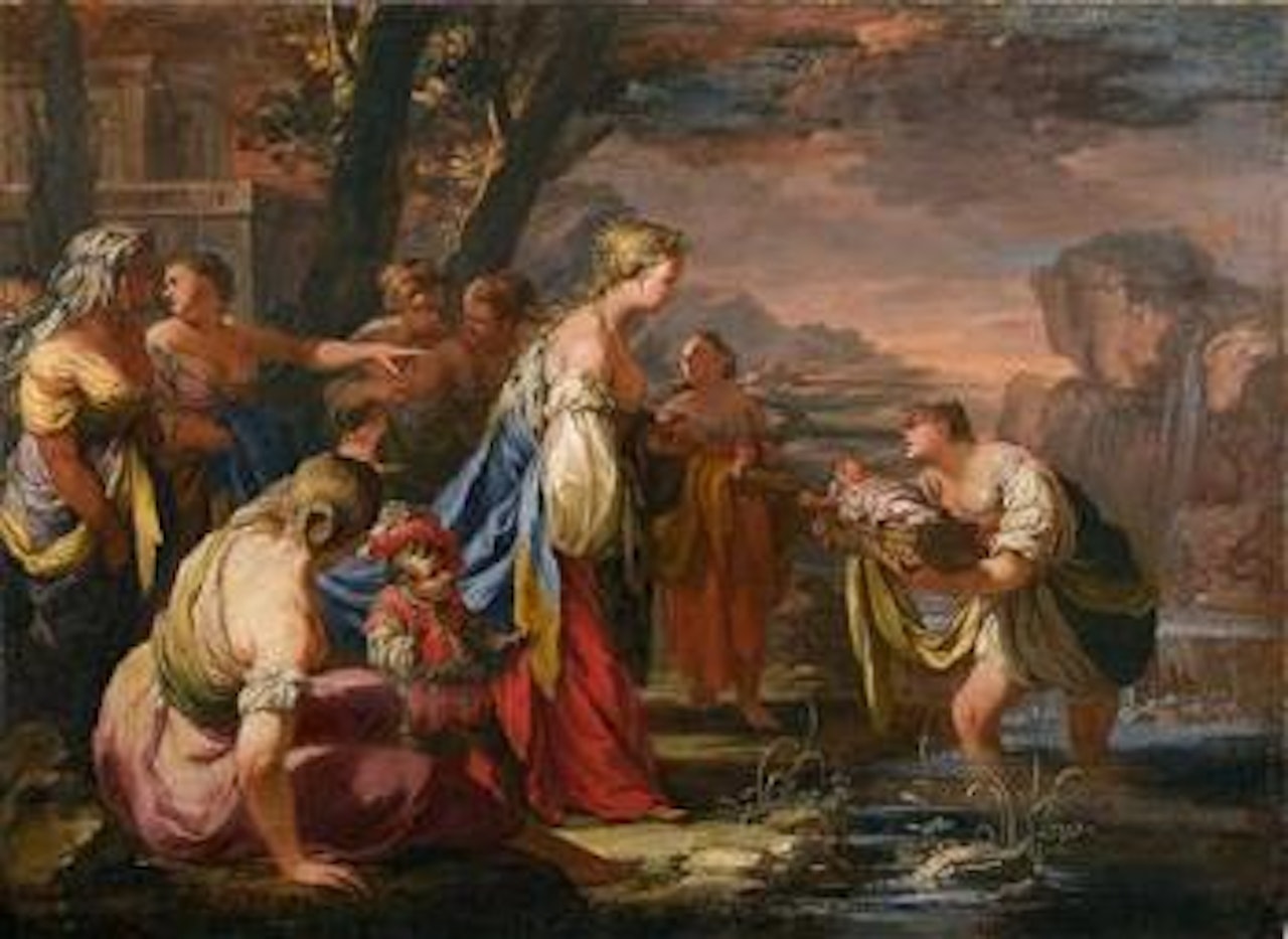 The Finding of Moses by the Daughter of the Pharaoh by Venetian School
