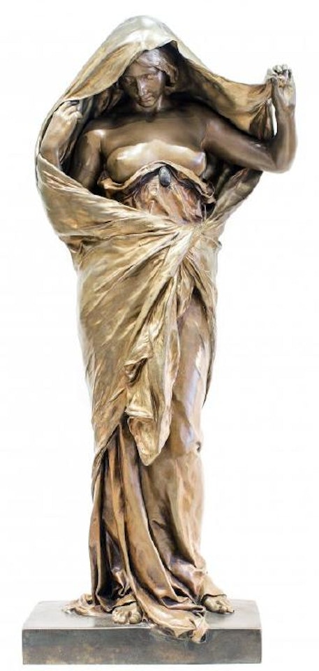 Nature unveiling herself before science by Louis-Ernest Barrias