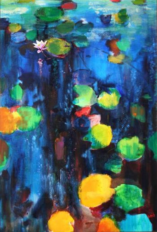 Lily pond by Kenneth Webb