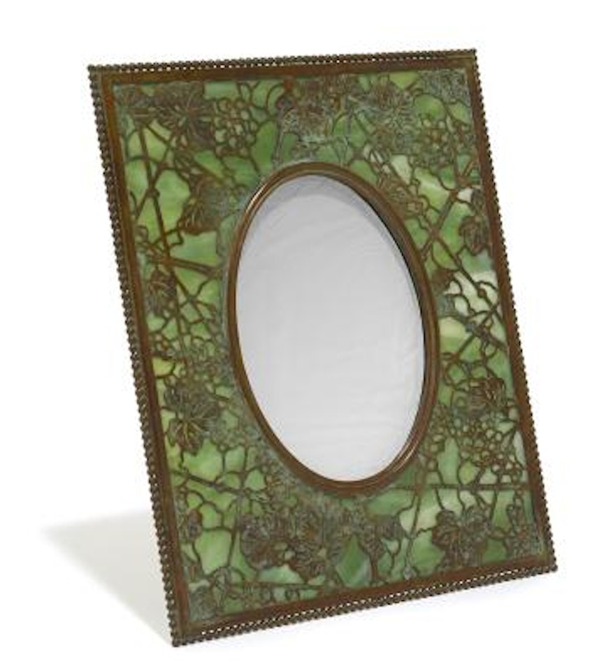 Grapevine picture frame by Tiffany Studios