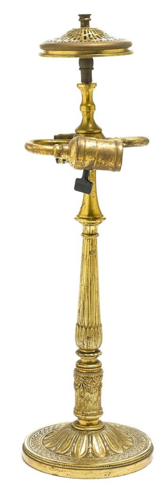 Adam lamp base by Tiffany Studios