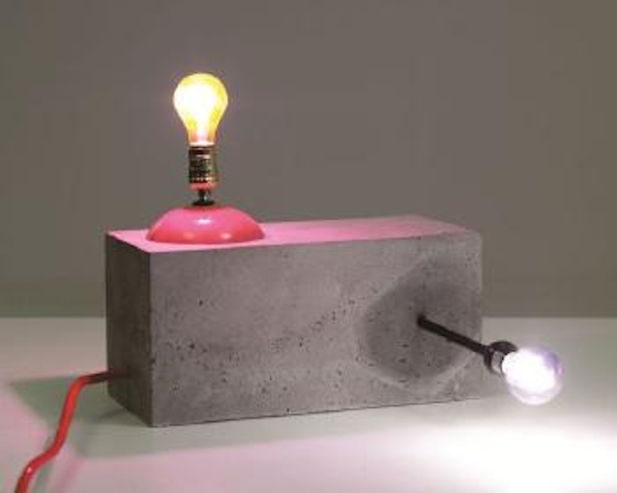 Lampe "Dubtronic" by Jim Lambie
