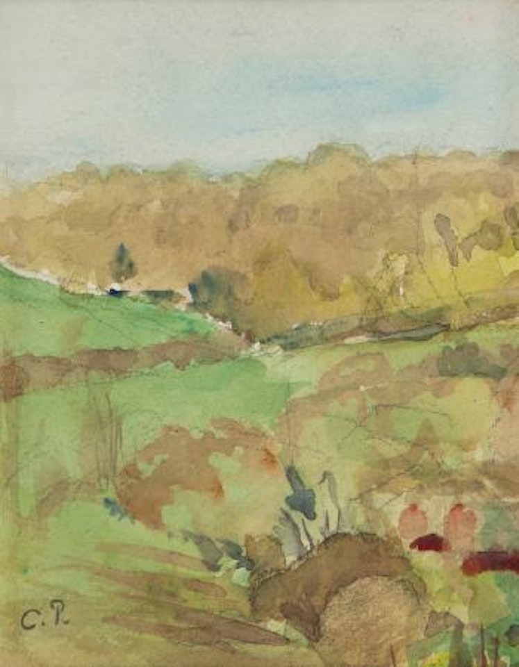 Paysage du midi by Camille Pissarro