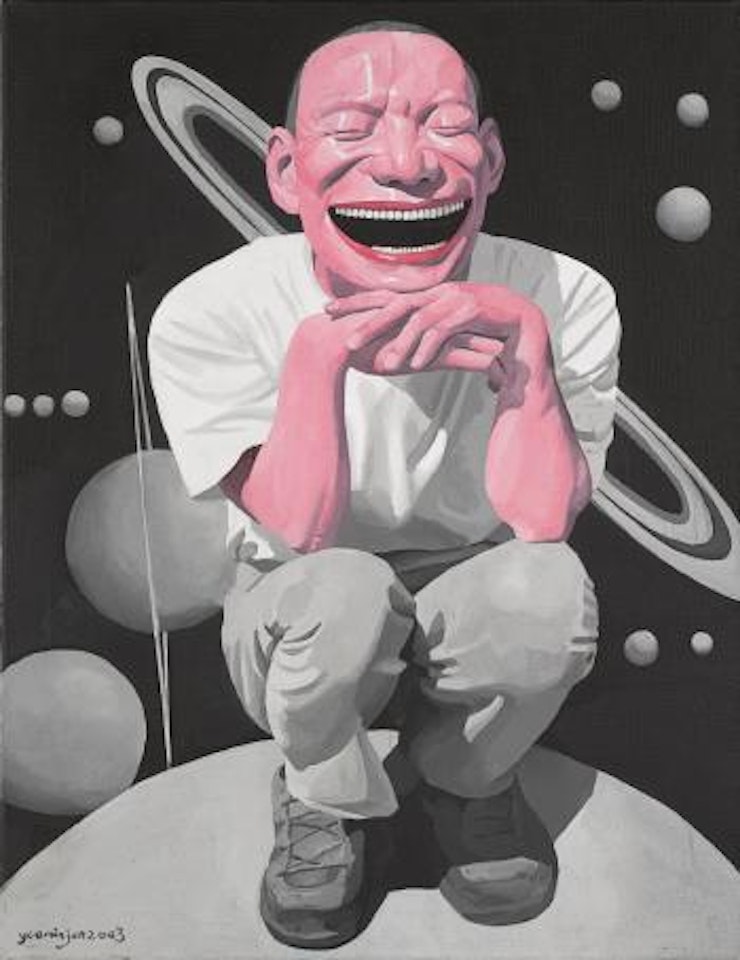 The Universe by Yue Minjun