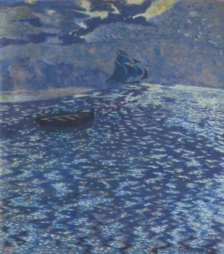 Marine/ la tache d'encre by Léon Spilliaert