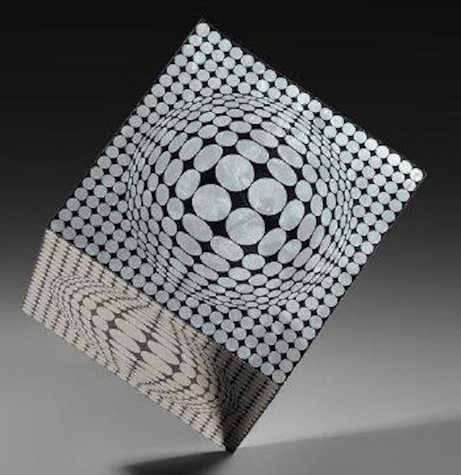Vega cox negatif by Victor Vasarely