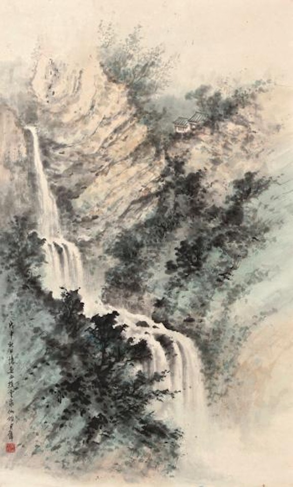 Hermitage Amidst The Clouds by Huang Junbi