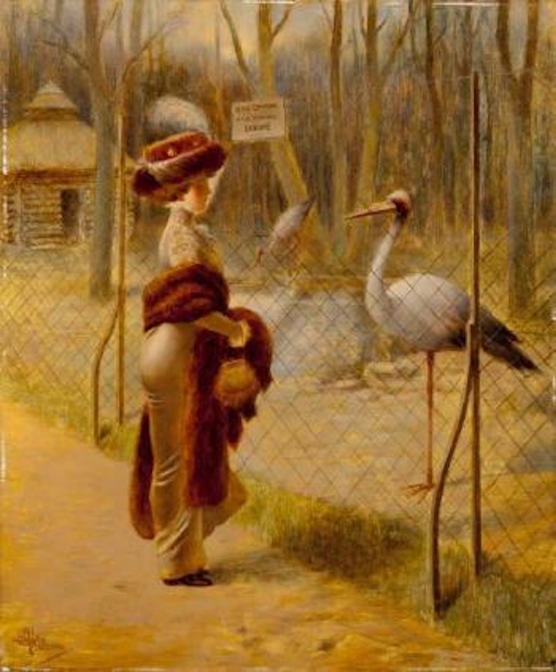 Tête à tête by Albert Guillaume