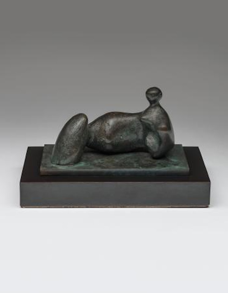 Maquette for Reclining Figure: Umbilicus by Henry Moore
