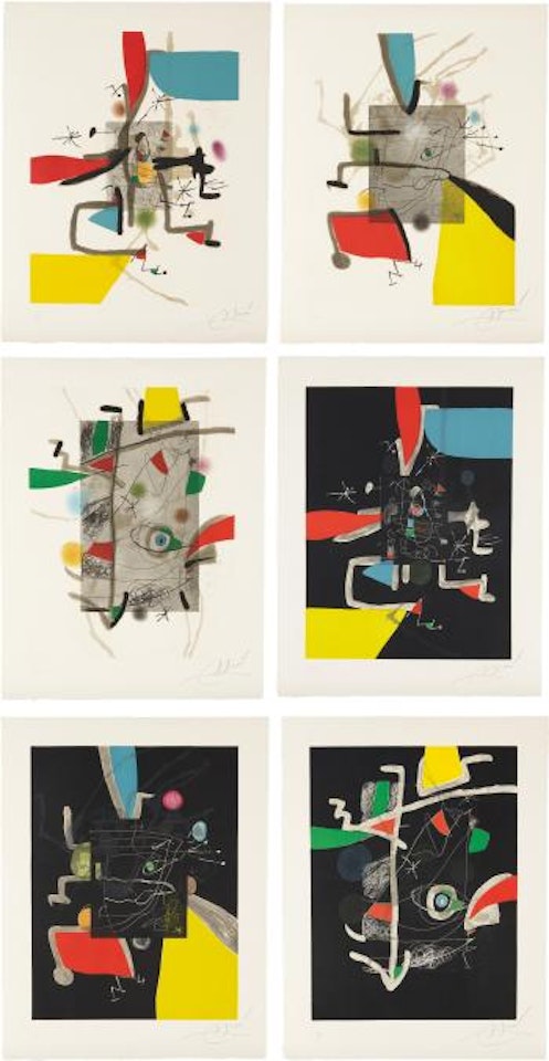 Llibre dels sis sentits (The Book of the Six Senses) by Joan Miró