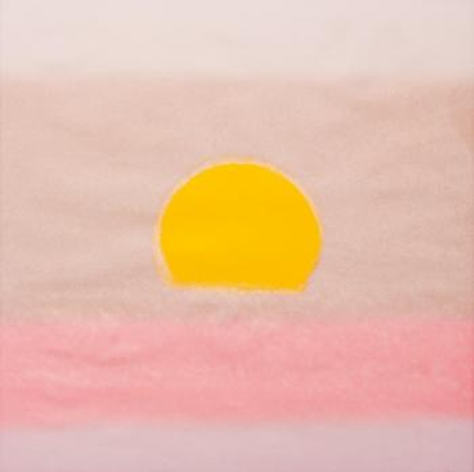 Sunset by Andy Warhol