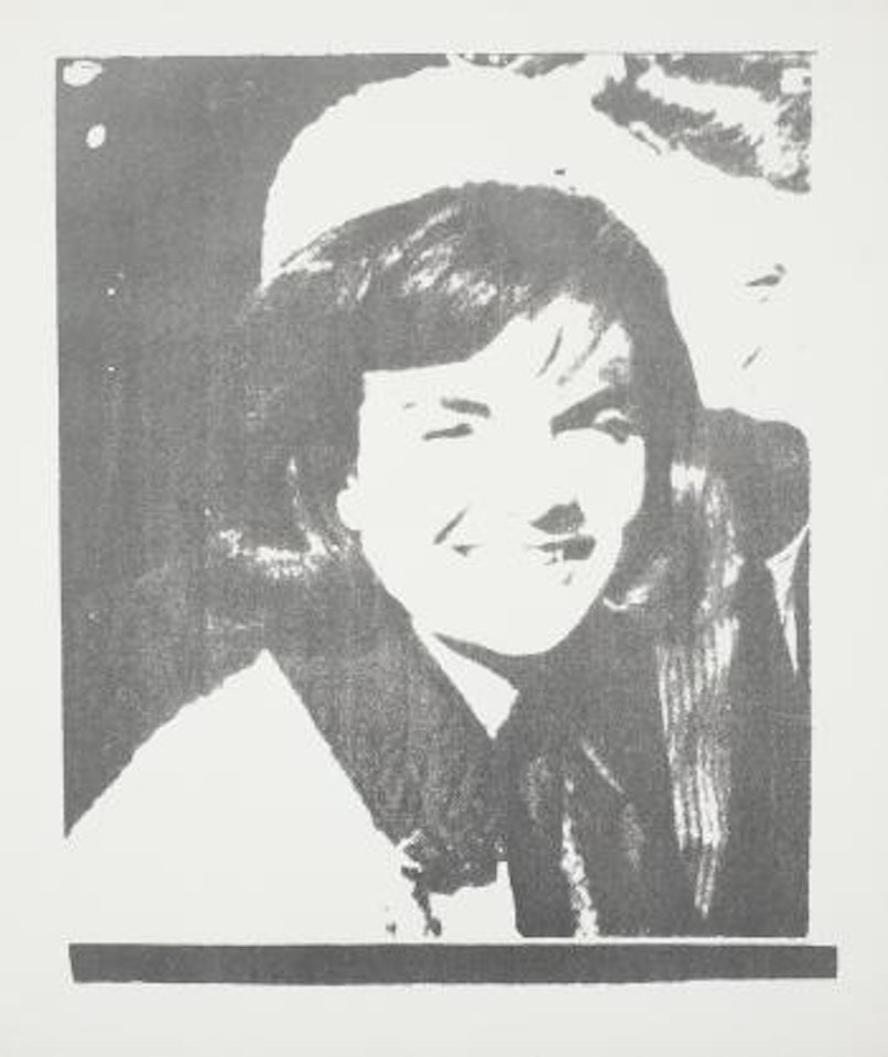 Jacqueline Kennedy I (Jackie I), from 11 Pop Artists, Volume I by Andy Warhol