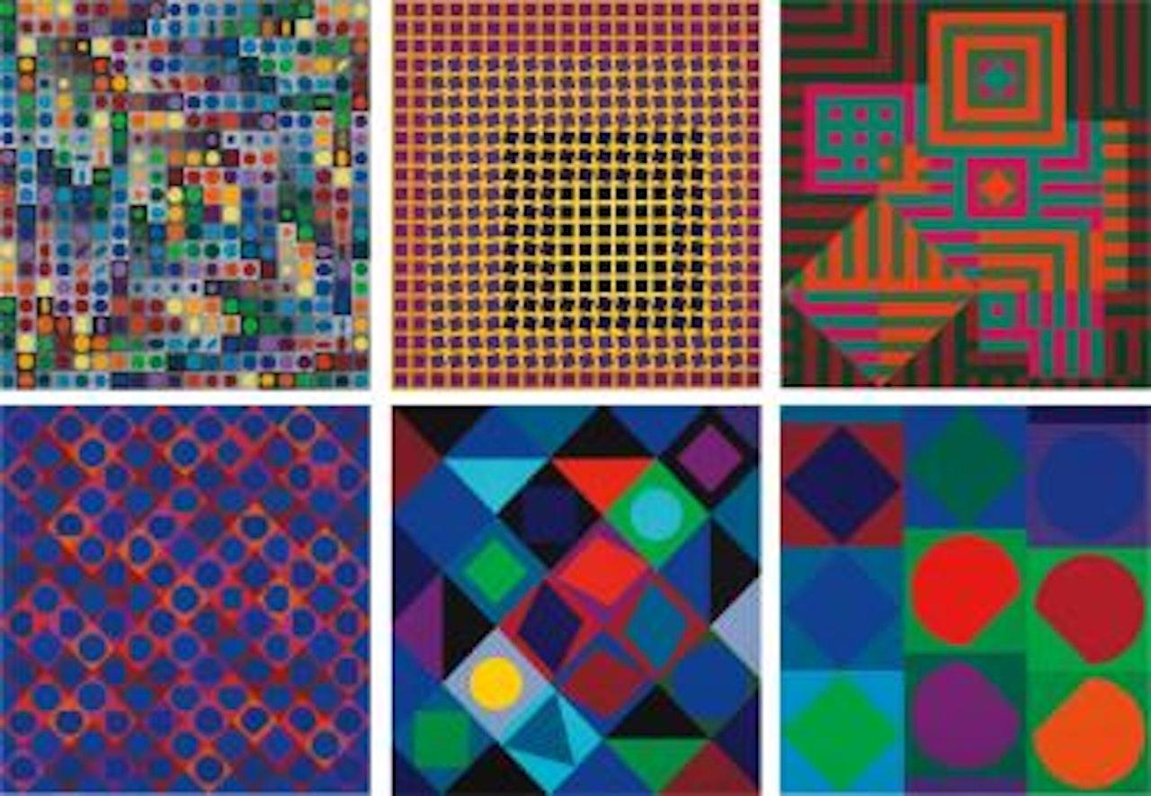 Planetarische Folklore by Victor Vasarely