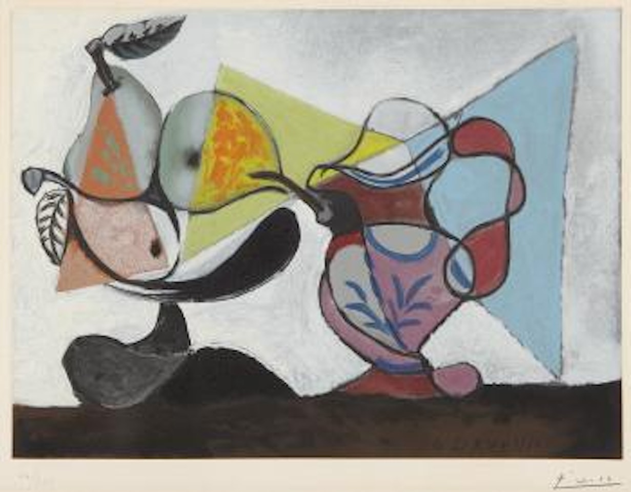 Nature morte aux poires et au pichet (Still Life with Pears and Pitcher) by Pablo Picasso