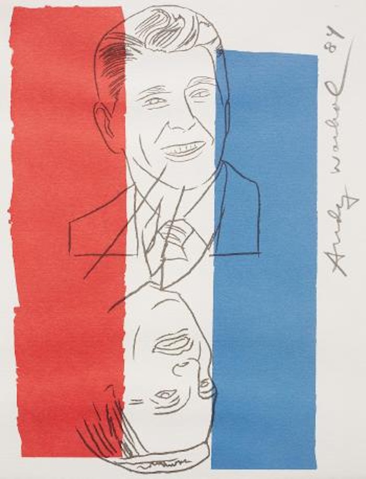 Invitation (Election Night 1984) by Andy Warhol