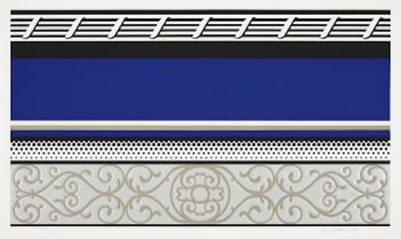 Entablature V, from Entablature series by Roy Lichtenstein