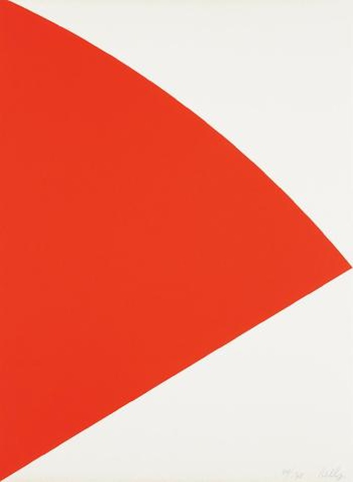 Red Curve (for Joel) by Ellsworth Kelly