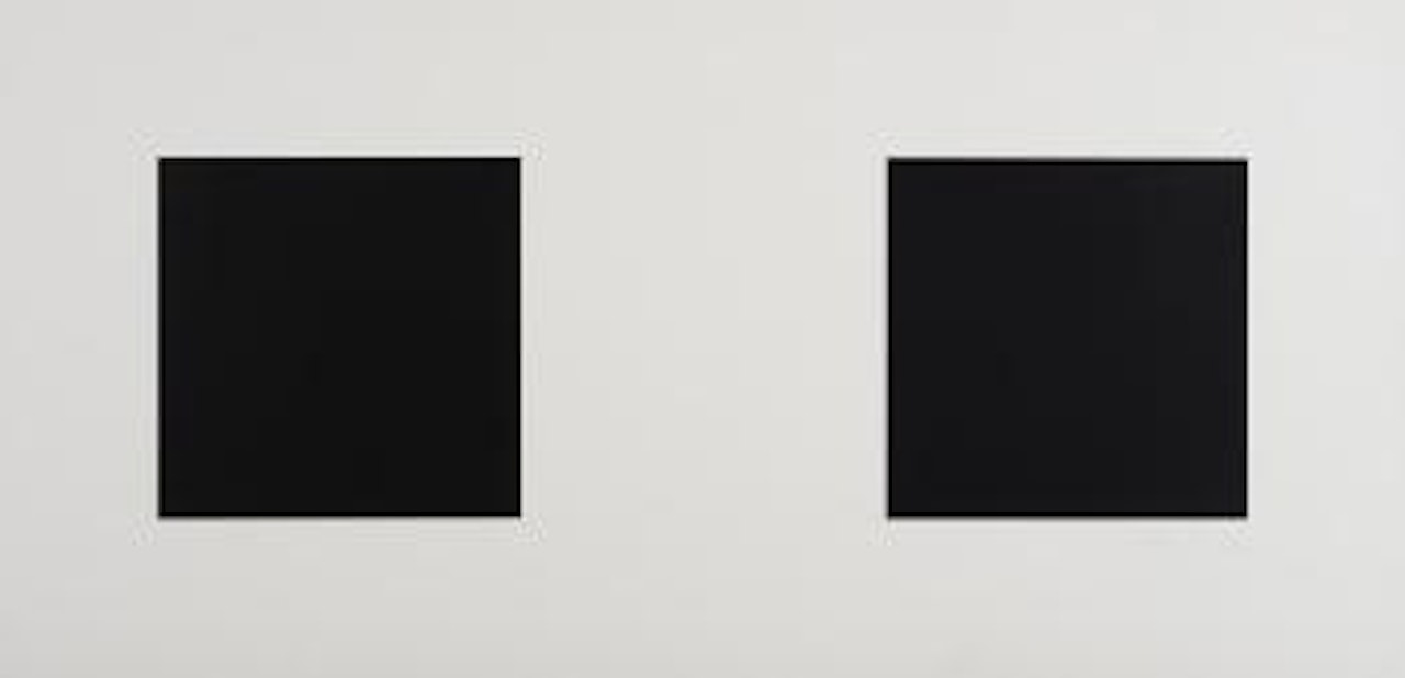 Two Blacks and White by Ellsworth Kelly
