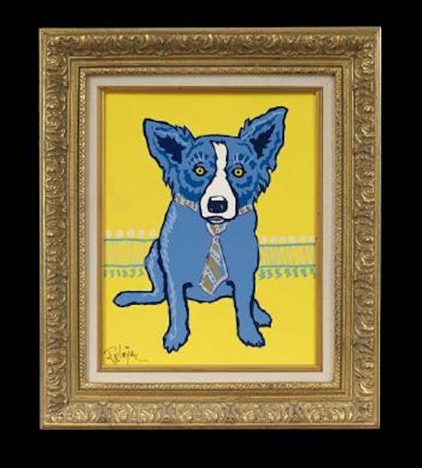 Blue dog by George Rodrigue