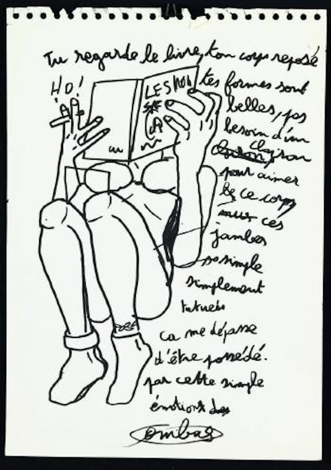 Tu regarde le livre by Robert Combas