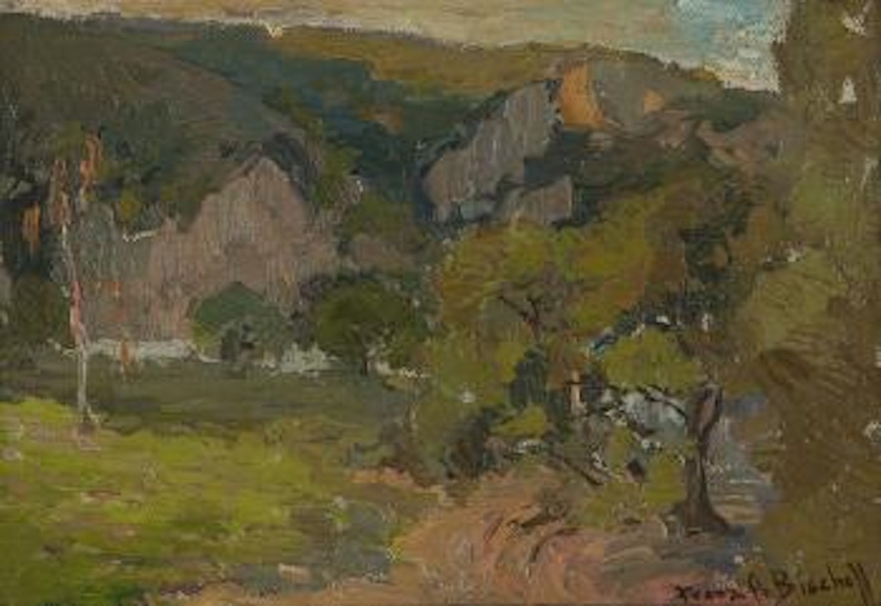 Green meadow by Franz A Bischoff