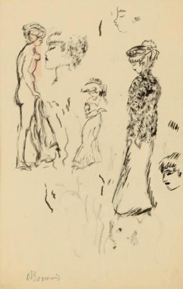 Etude de personnages by Pierre Bonnard