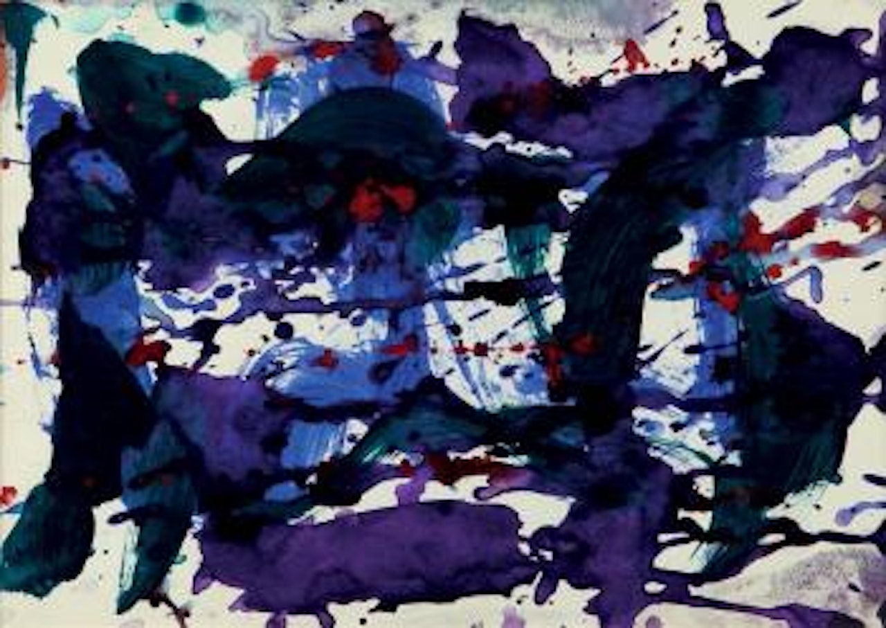 Senza titolo [Untitled] by Sam Francis