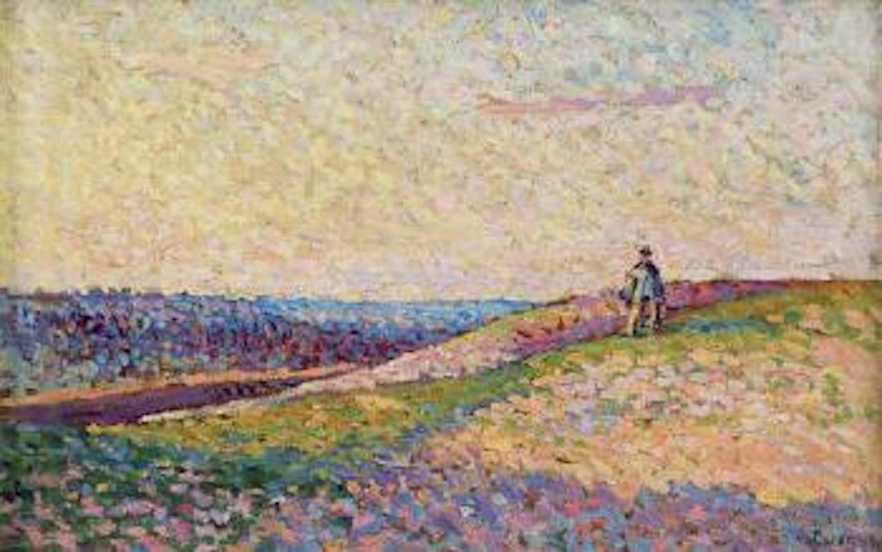 Paysage à Herblay by Maximilien Luce