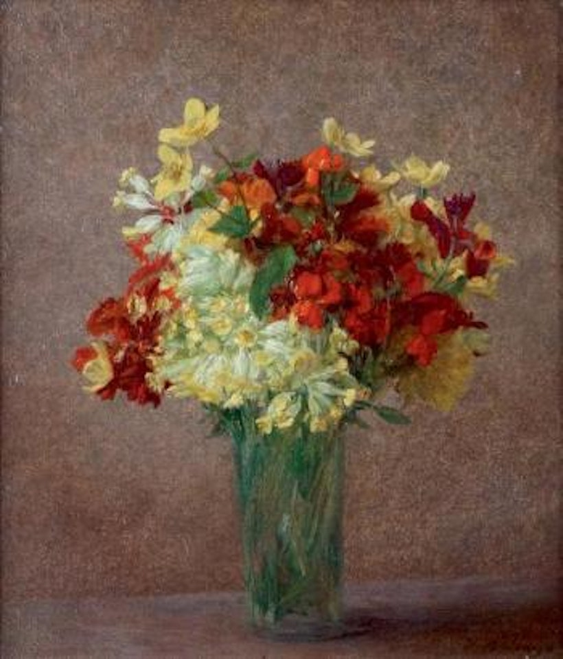 Vase de fleurs by Victoria Fantin-Latour