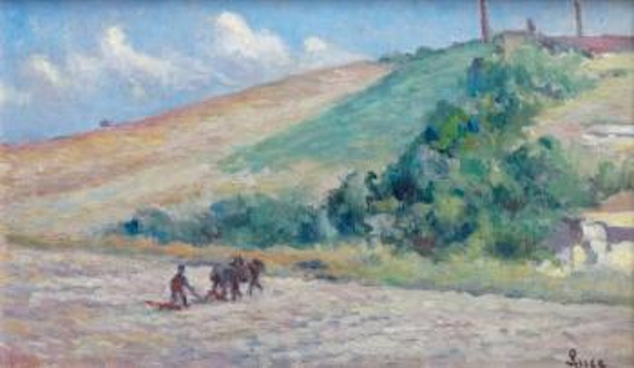 Le laboureur by Maximilien Luce