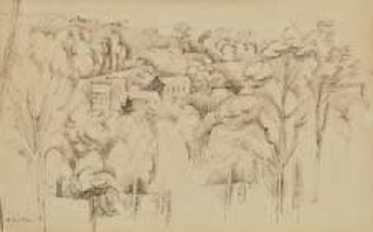 Ohne Titel (Paysage) by André Lhote
