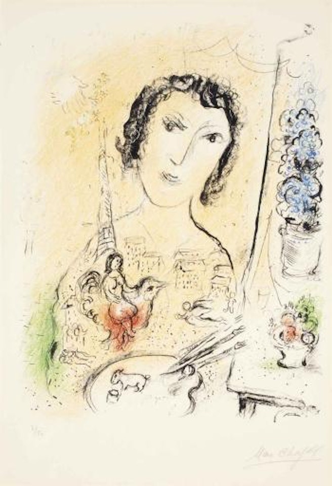 Self-Portrait by Marc Chagall