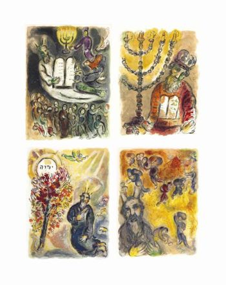 The Story of Exodus by Marc Chagall