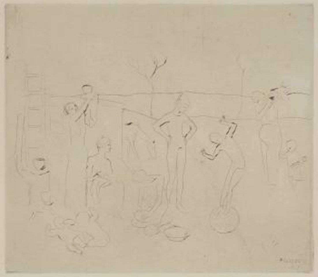 Les Saltimbanques, from La Suite des Saltimbanques by Pablo Picasso