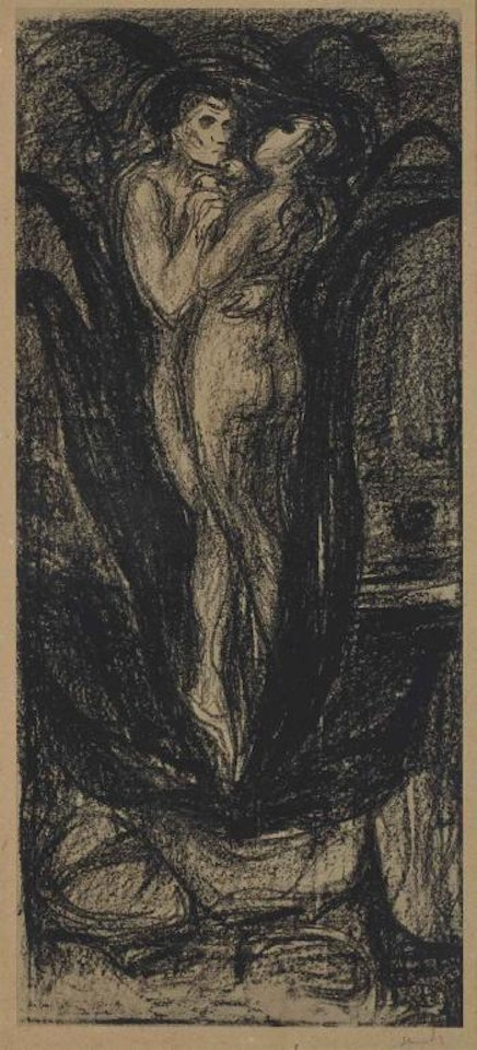 Die Blume der Liebe (The Flower of Love) by Edvard Munch