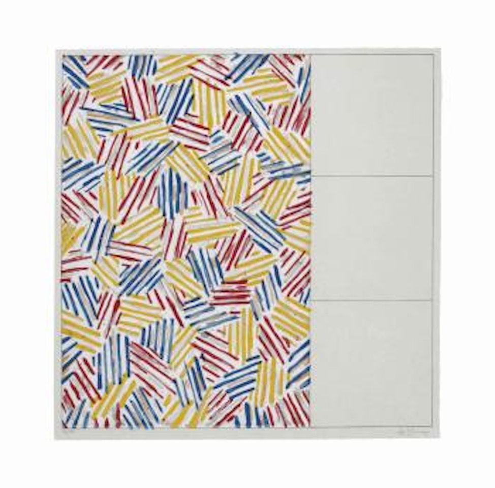 #1, from 6 Lithographs (after "UNTITLED 1975") by Jasper Johns